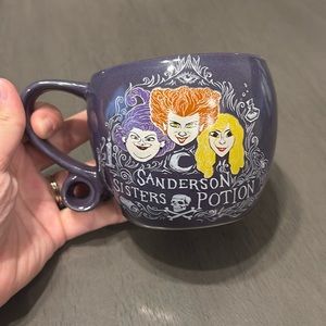 Disney Hocus Pocus Sanderson Sisters Potion Mug Large Purple Halloween 16 oz
